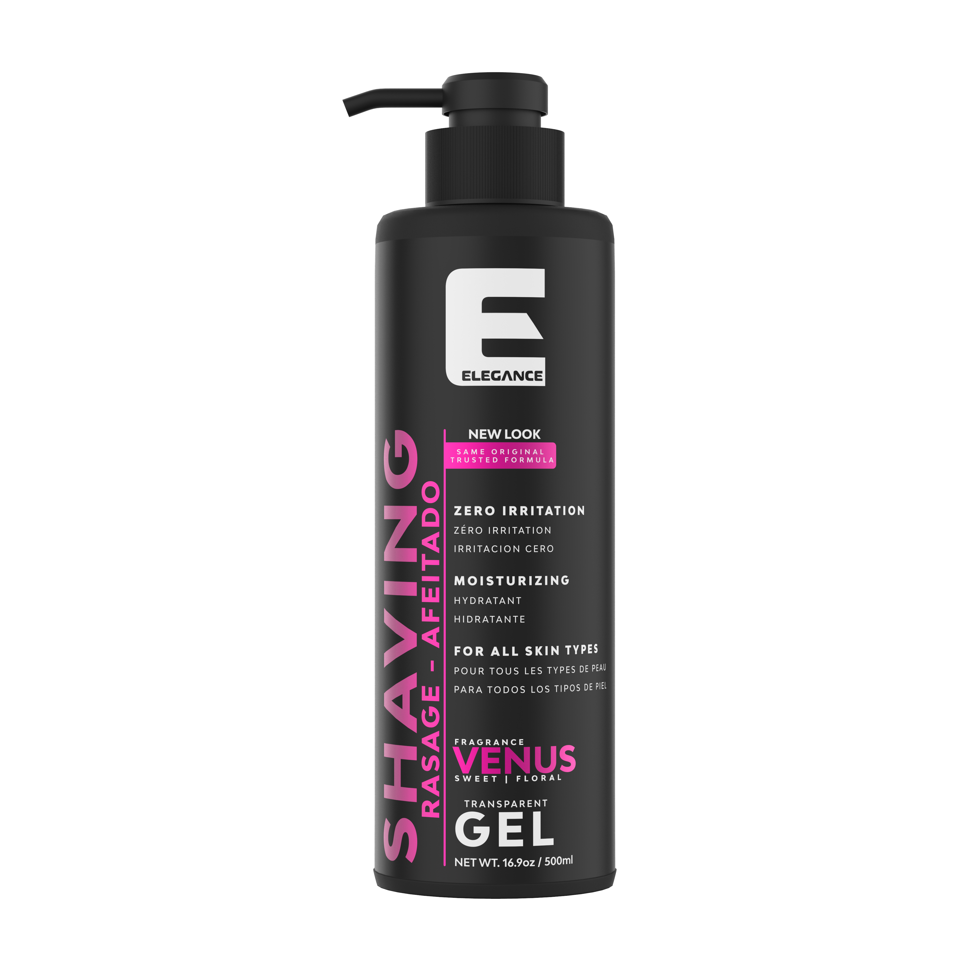 Elegance Transparent Shaving Gel | Elegance Canada
