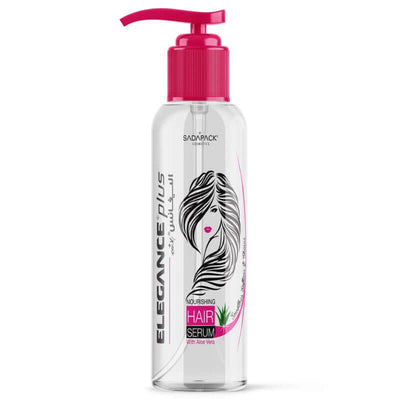 Elegance Aloe Vera Hair Serum - Repairs, Strengthens, and Thickens with a Sweet Vanilla Scent