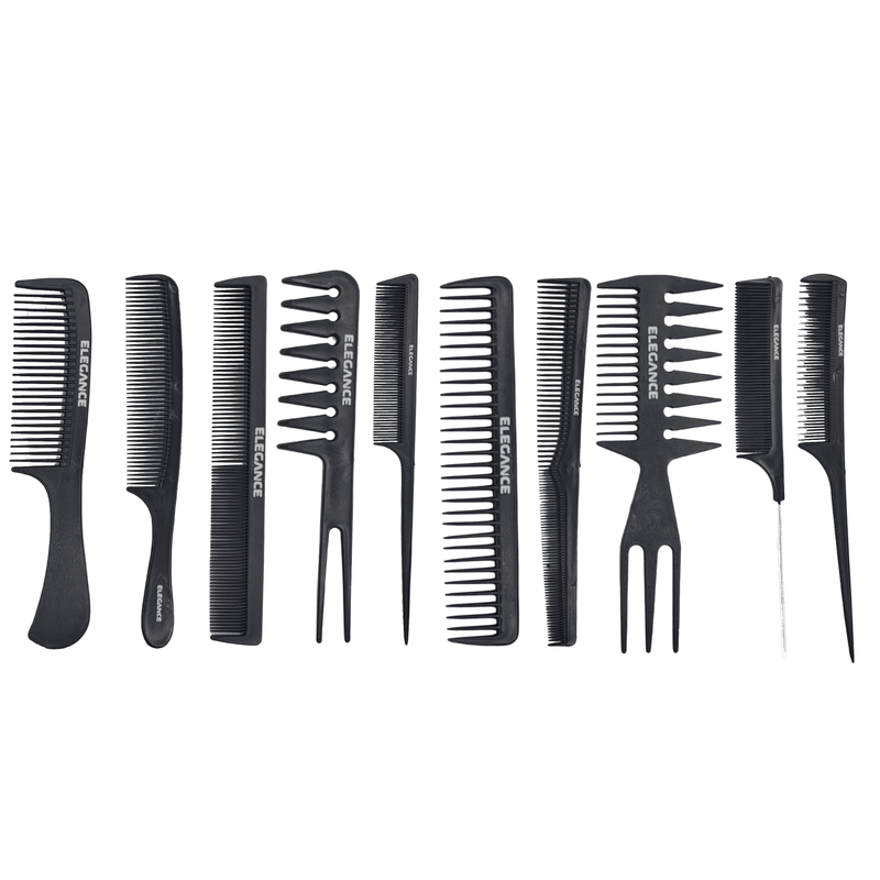 Elegance Hair Comb Set - Complete Set of Hair Combs for Versatile Styling