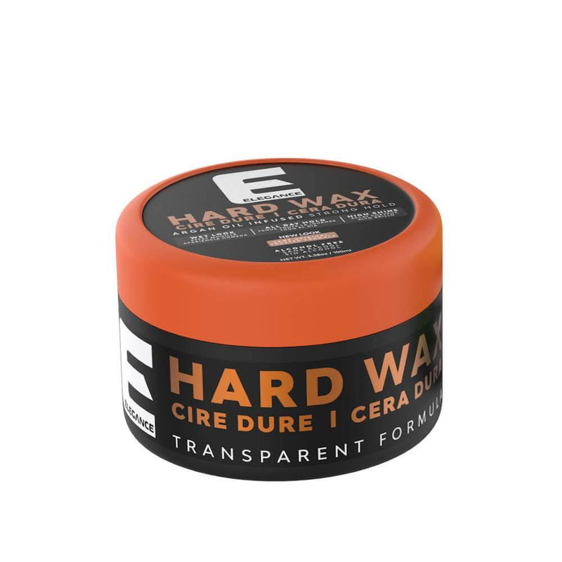 Elegance Hard Gel Wax - Super Strong Hold with Wet Look, Infused with Argan Oil