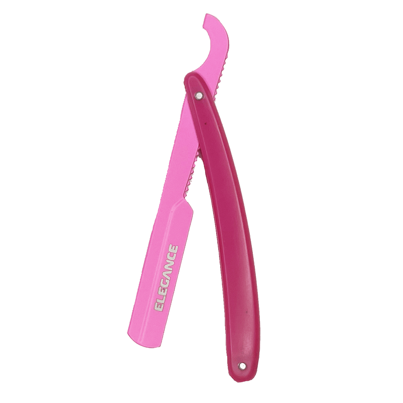 Elegance Pink Slide Less Turkish Razor Holder - A Convenient and Secure Razor Holder