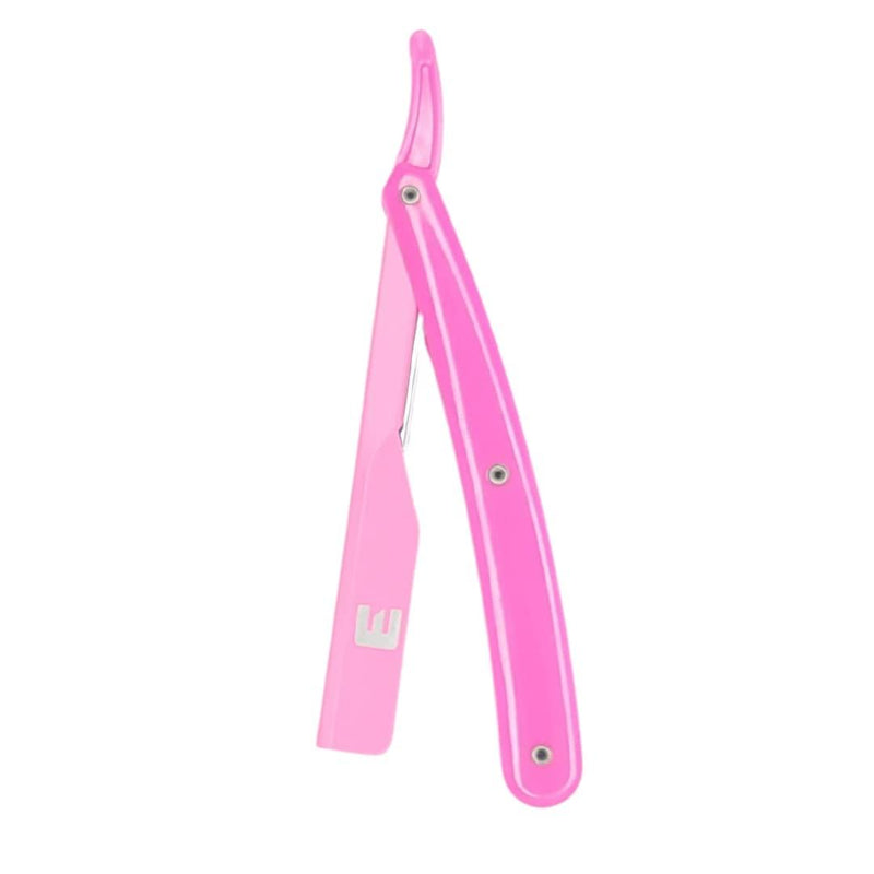 Elegance Pink Straight Razor Holder - Sleek and Secure Holder for Straight Razors