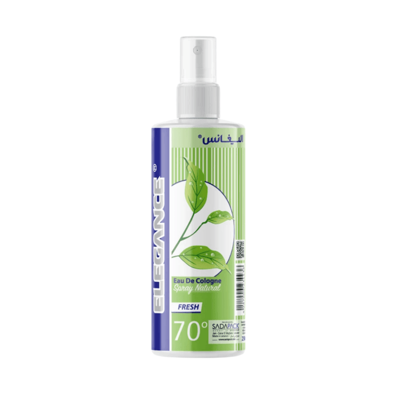 Elegance Fresh Aftershave Fragrance Spray 70% Alcohol - - Razor Burn Protection
